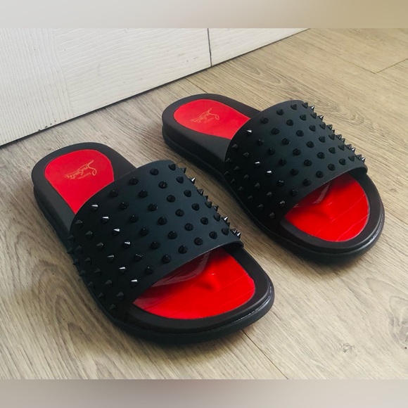 Christian Louboutin men slides Size 44EU, 10US - Picture 16 of 16